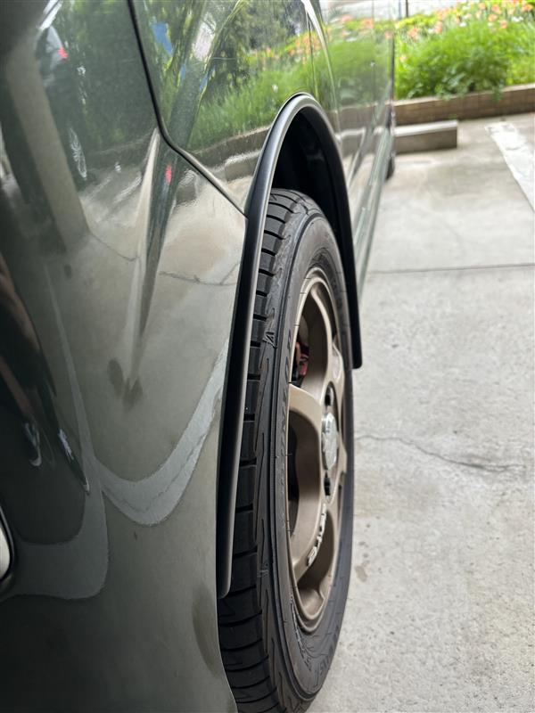 CREST VEHICLE オーバーフェンダー塗装からの取付（スズキ