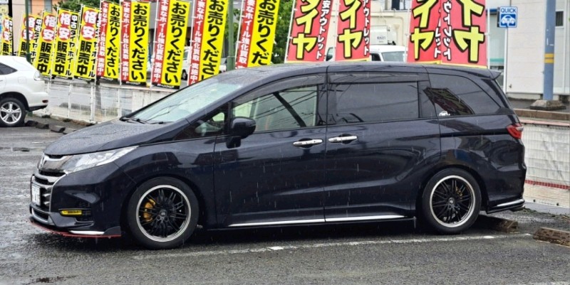 ⭐︎オデッセイブラックエディション⭐︎新車外し225/50R18 タイヤ 4本セット ⭐︎オデッセイブラックエディション⭐︎新車外し225/50R18