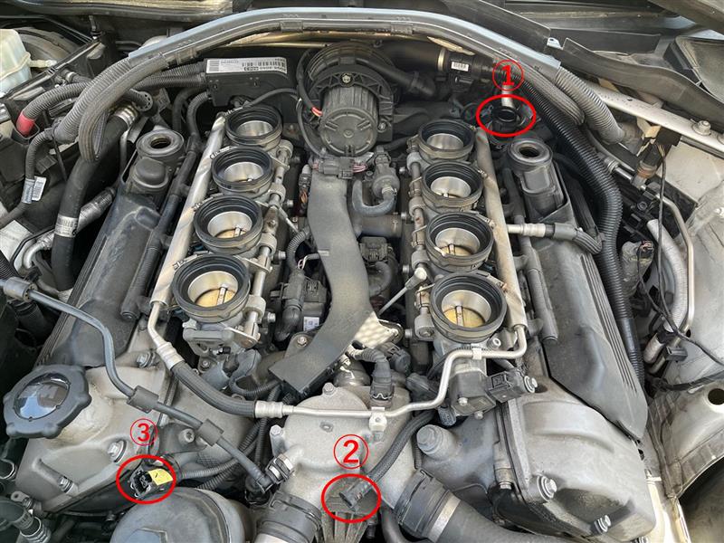 スロットルアクチュエーターの交換（2回目）（BMW M3 クーペ