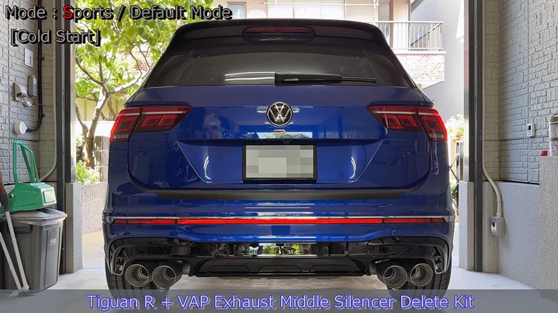 VAP Exhaust Middle Silencer Delete Kit 排気音
