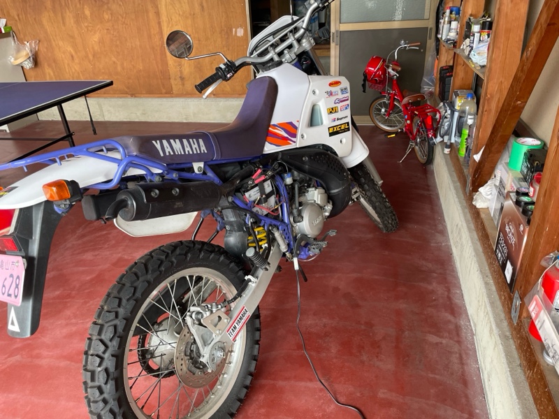 バッテリー交換（ヤマハ DT125R）by opcga - みんカラ