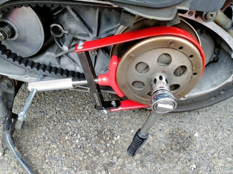 駆動系オーバーホールその①(バラし編)（ヤマハ マジェスティ125