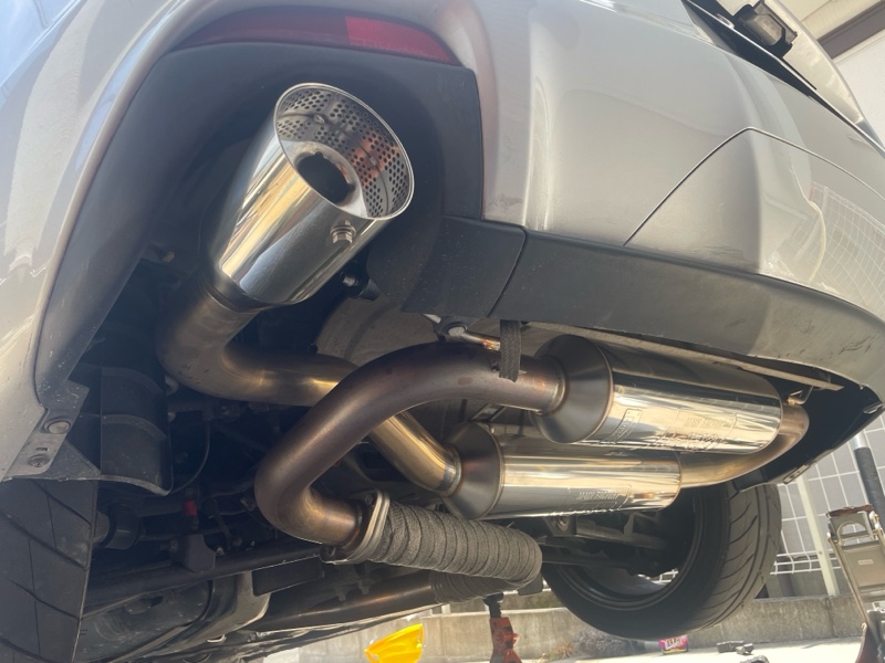 RX-8 SE3P マフラー　前期 ※フォロー割OK マツダ RX-8 ABA-SE3P 13B-MSP | 車のマフラー交換、取り付け