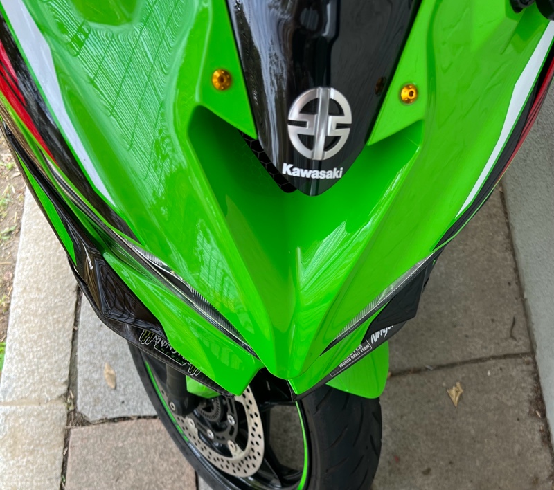 ウィングレット取付（カワサキ Ninja ZX-25R SE KRT EDITION）by