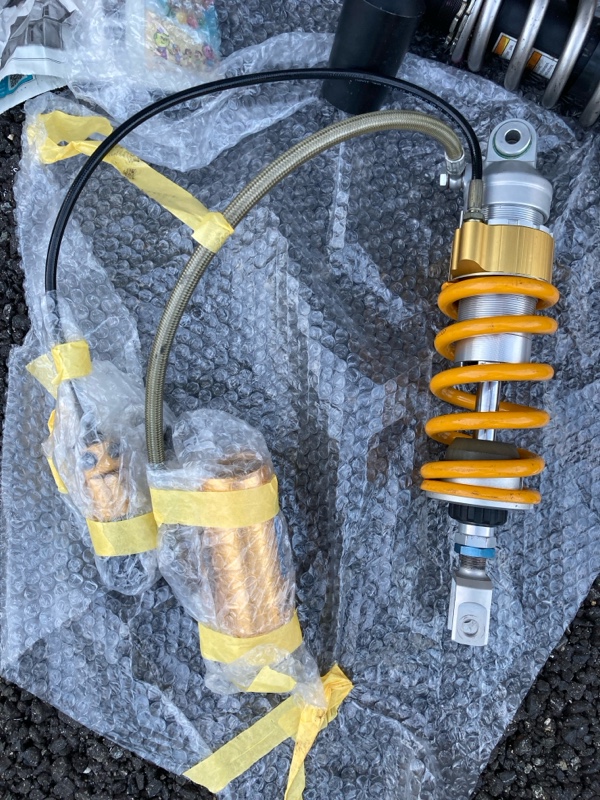 ワンピなど最旬ア！ KA544オーリンズリアサスオーバーホール(備忘録)（カワサキ レイアウト用品