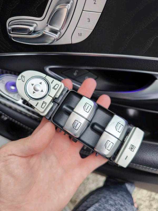 Amazon.co.jp: 車の窓スイッチ メルセデスベンツ用フロント左