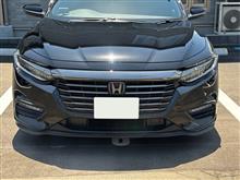 アンダーリップスポイラー取付作業