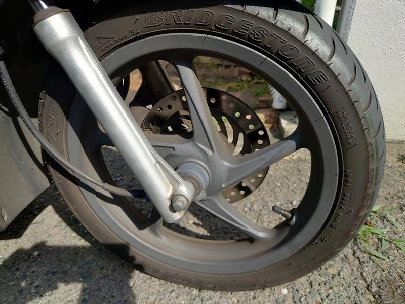 ホイール掃除【ディオ110】