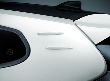 GRヤリス】エアロスタビライジングフィンもどき取り付け（トヨタ