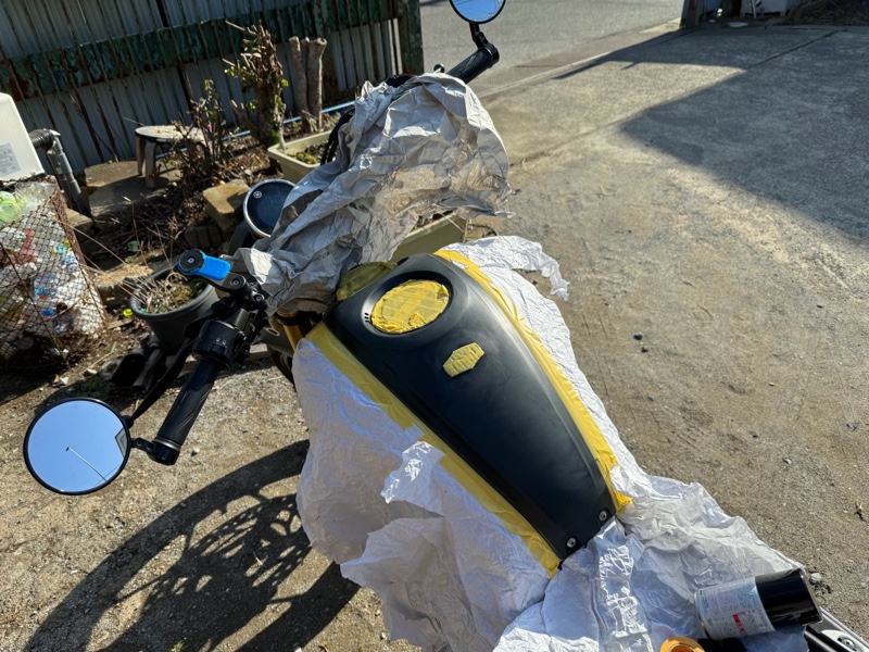 XSR700 I様 塗装 - YSP滋賀