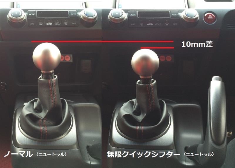 シフトレバーショート化（ホンダ シビックタイプR・FD2）by お