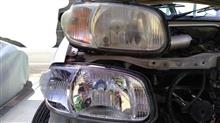 ヘッドライト交換(リペア品)（スズキ アルト・HA12S/22S/23S/12V