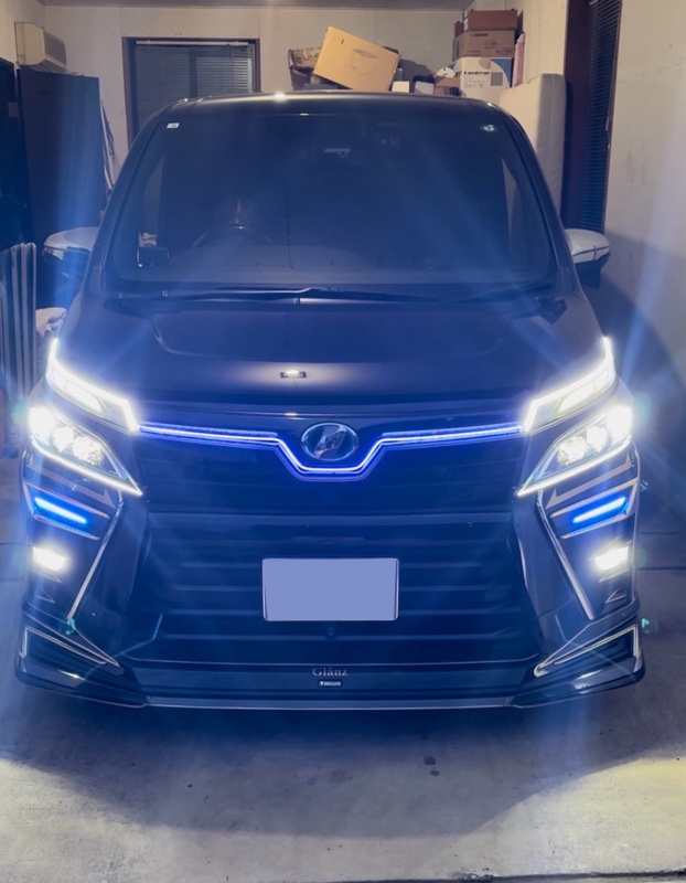 fclシーケンシャルウインカーLEDテープ取付け(トヨタ fclシーケンシャルウインカーLEDテープ取付け(トヨタ