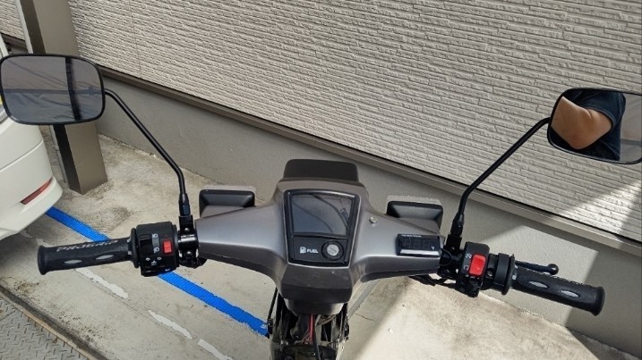 スーパーカブ90 カスタム ハンドルスイッチ等交換 その④