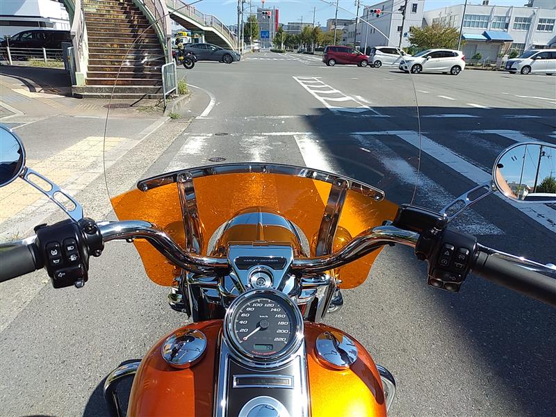 ハーレー ミラー交換♪（ハーレーダビッドソン エレクトラ