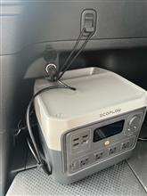 ポタ電&電子レンジ&電気ケトル積み込み