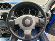 ステアリング交換（sparco R375）