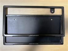 【8回目】無限ナンバープレートガーニッシュにスーパーハード施工