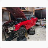 やっとこさ修理開始です(⁠^⁠^⁠)<br />
途中から友人遊びに来てほとんど喋ってましたが、、、┐⁠(⁠´⁠ー⁠｀⁠)⁠┌