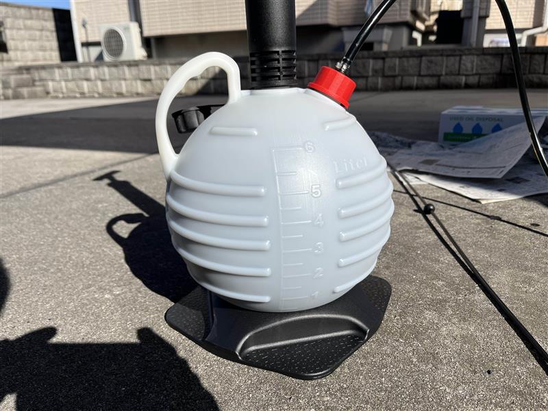 初のDIYオイル交換