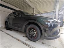スタッドレスタイヤに交換(マツダ CX-5・KF)by suzu_masa スタッドレスタイヤに交換(マツダ CX-5・KF)by suzu_masa