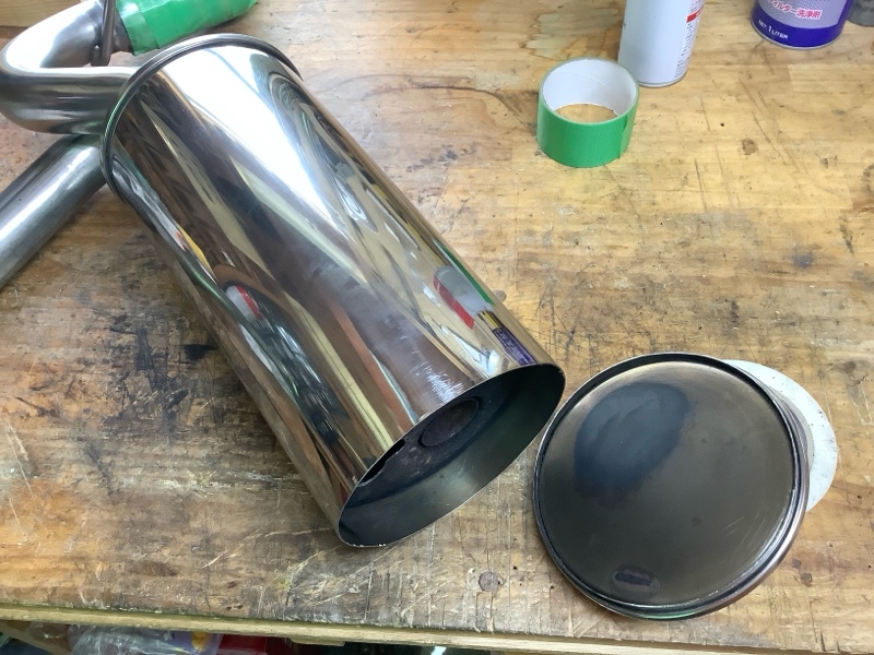 スバルR2 タイコ無し加工マフラー！