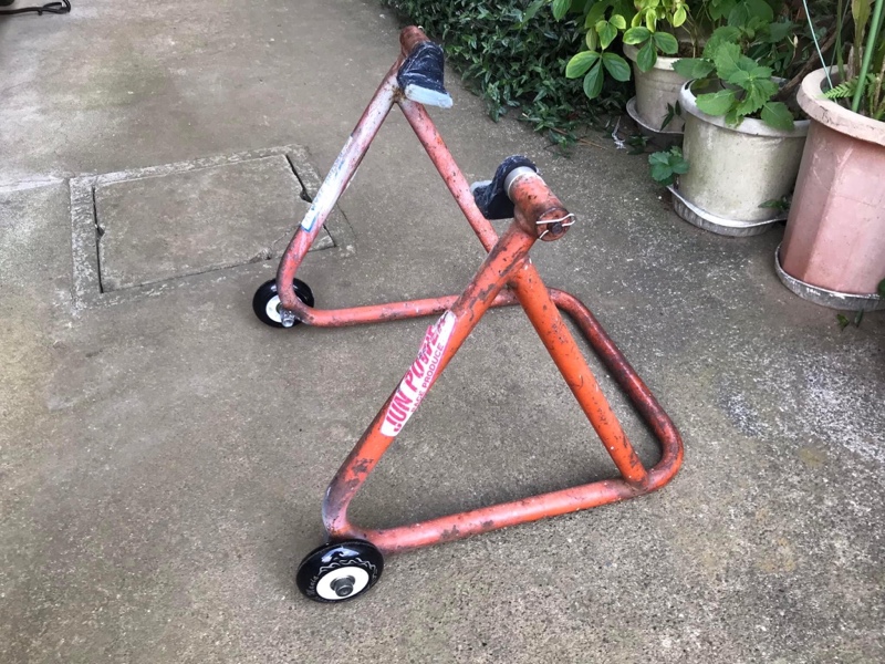 メンテナンススタンド加工
