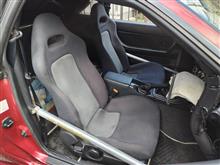 運転席をレカロのフルバケにしてみた。。。（日産 スカイライン