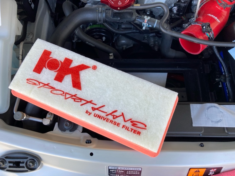 AutoExe スポーツインダクションボックス取り付け（マツダ