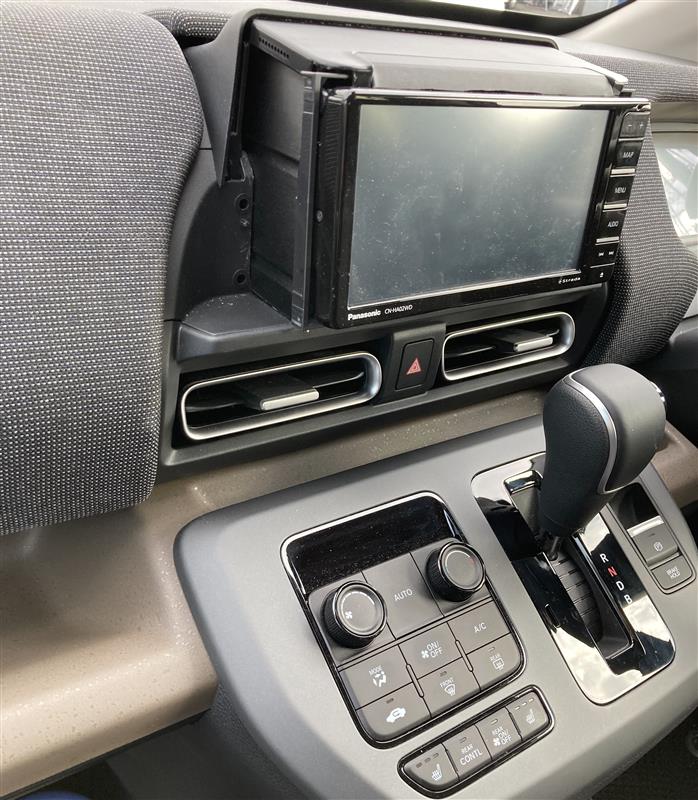 社外2DIN 7V型ワイドナビ パナCN-HA02WD 取り付け（ホンダ