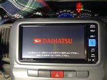 ダイハツ純正ナビNMZK-W70D→W73D交換】129,930km（ダイハツ