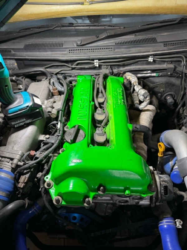 ヘッドカバー ガスケット交換（日産 シルビア・S14）by ﾈｷﾞﾏ=ﾗ