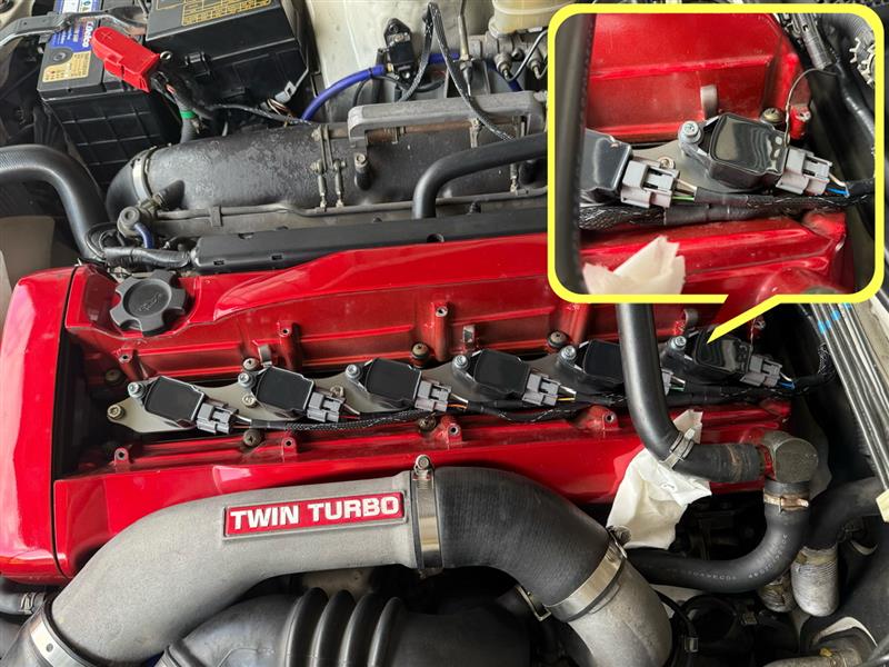 ジュラテック R35純正コイルキット 取付 後編（日産