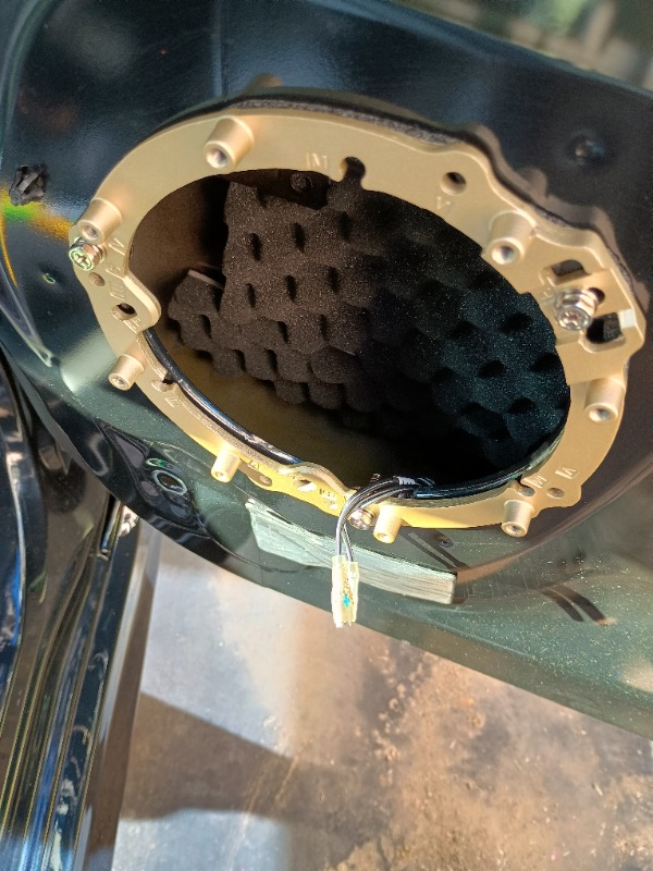 KENWOOD スピーカーインナーブラケット SKX-202Sに交換（スズキ