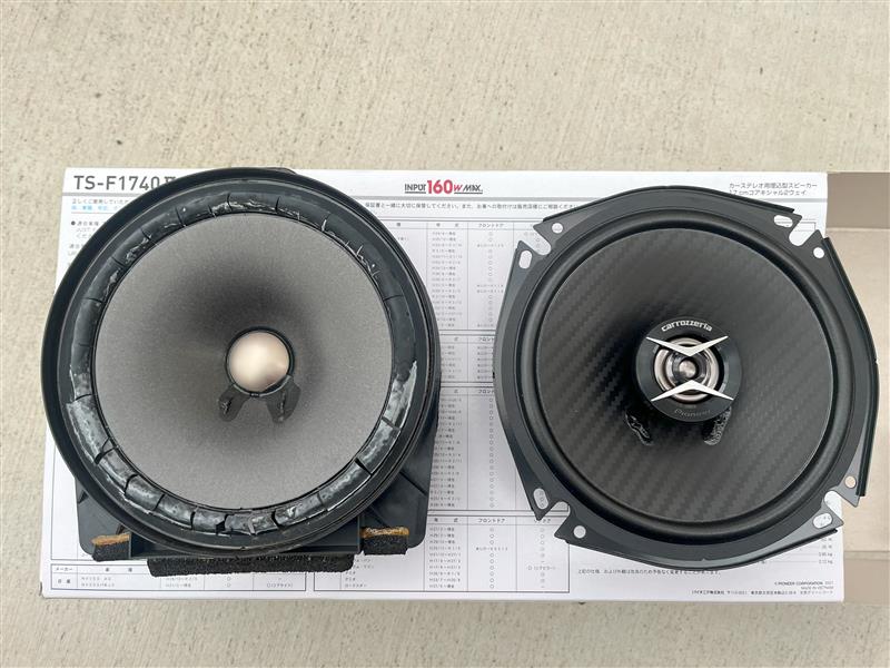 スピーカー交換（ホンダ アコード ユーロR・CL7/8/9）by yatti