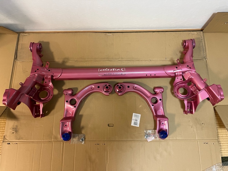 ミラ（ダイハツ） ミラココア DBA-L675S リアアクスルビームASSY