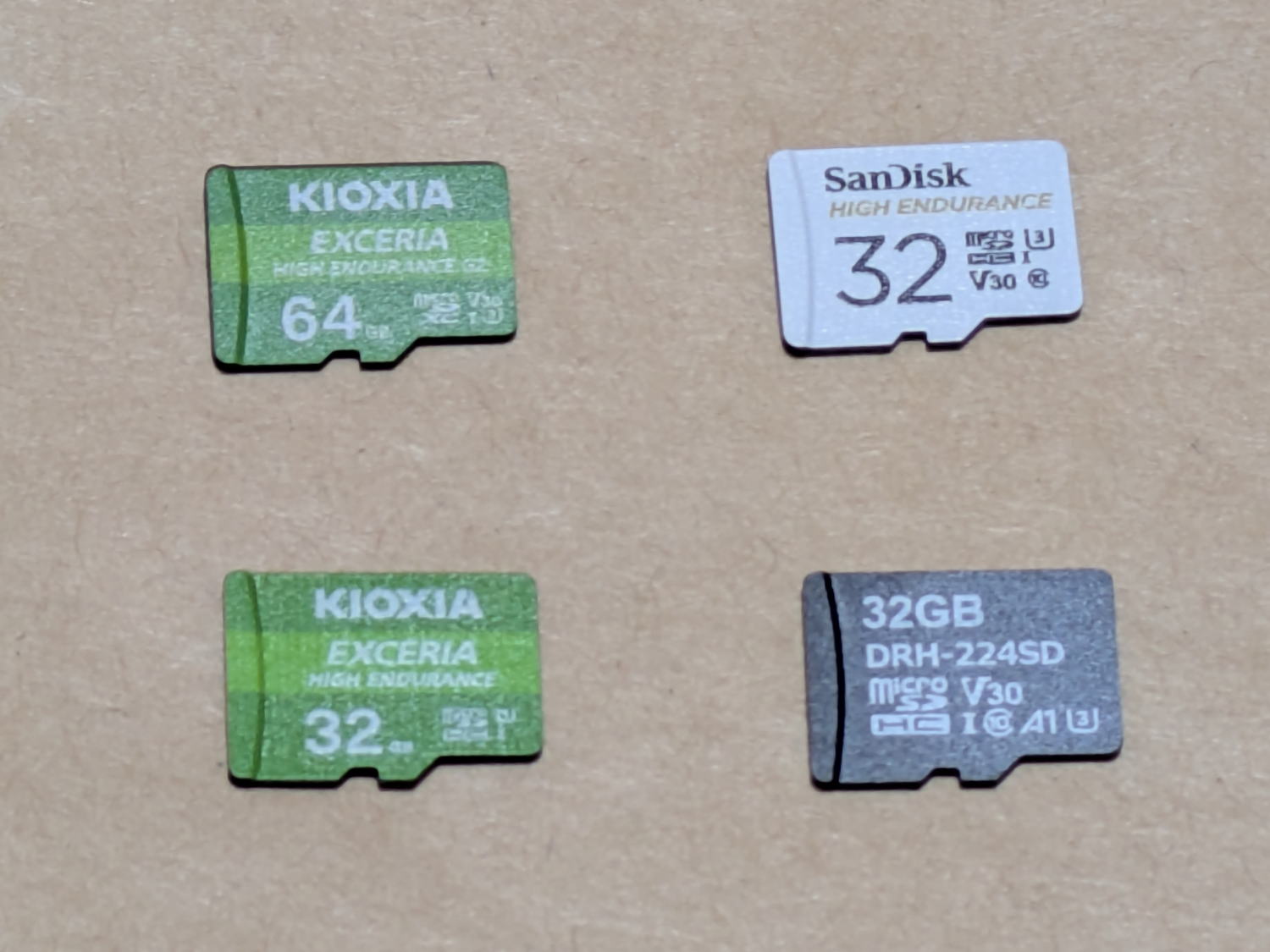 ホンダ純正ドラレコDRH-224SDに使用可能なSDカード検証（ホンダ