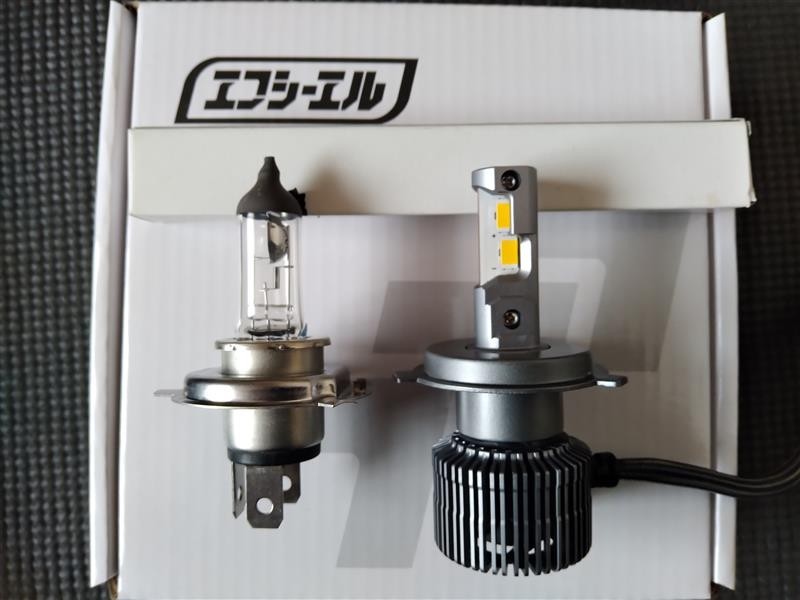 fcl 電球色LED取付　その1
