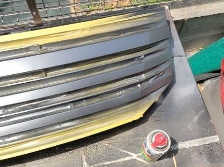 前期ライダーグリル塗り分け最終章（日産 エルグランド・E52）by