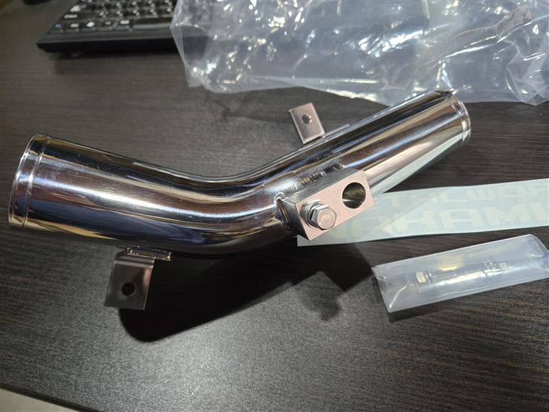 ジムニー JB64 インテークパイプ ステンレス スロットル側