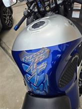 黒いハヤブサ化計画⑦タンク交換（スズキ GSX1300R HAYABUSA