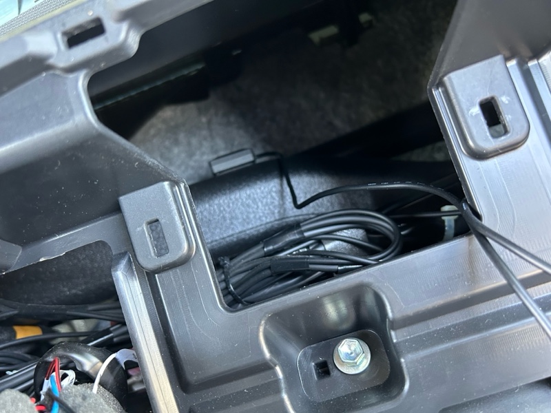 TZ-D203MW GPSとフロントカメラ取付