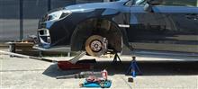 タイヤ履き替え＆車高調整