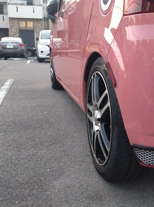 NEW WHEEL & TIRE に入れ替え!