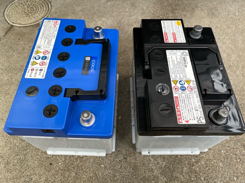 補機バッテリー交換