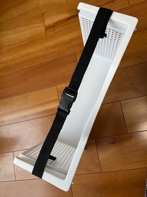 ２列目シートアンダートレイ（飛び出し防止追加編）＆収納バック