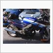 [CBR250Four] マフラーのパテ埋め後に熱入れ→排気管の表面温度を計測