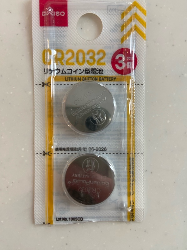 キーレス電池交換🪫⚡️※早過ぎるやろ🤔