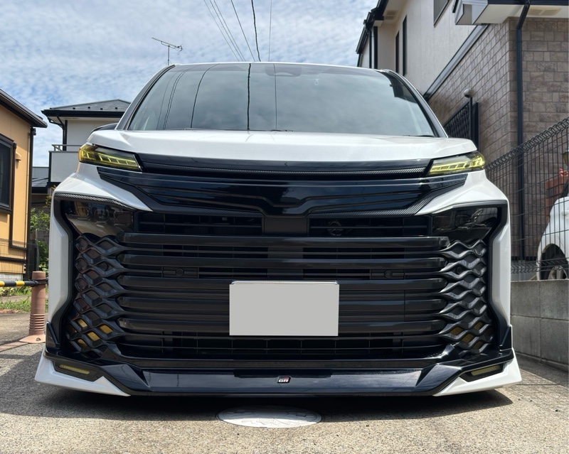 AFFECTION フロントグリルガーニッシュ取付😎