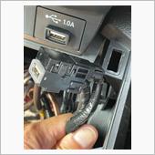 USB変換ケーブル取り外しの画像